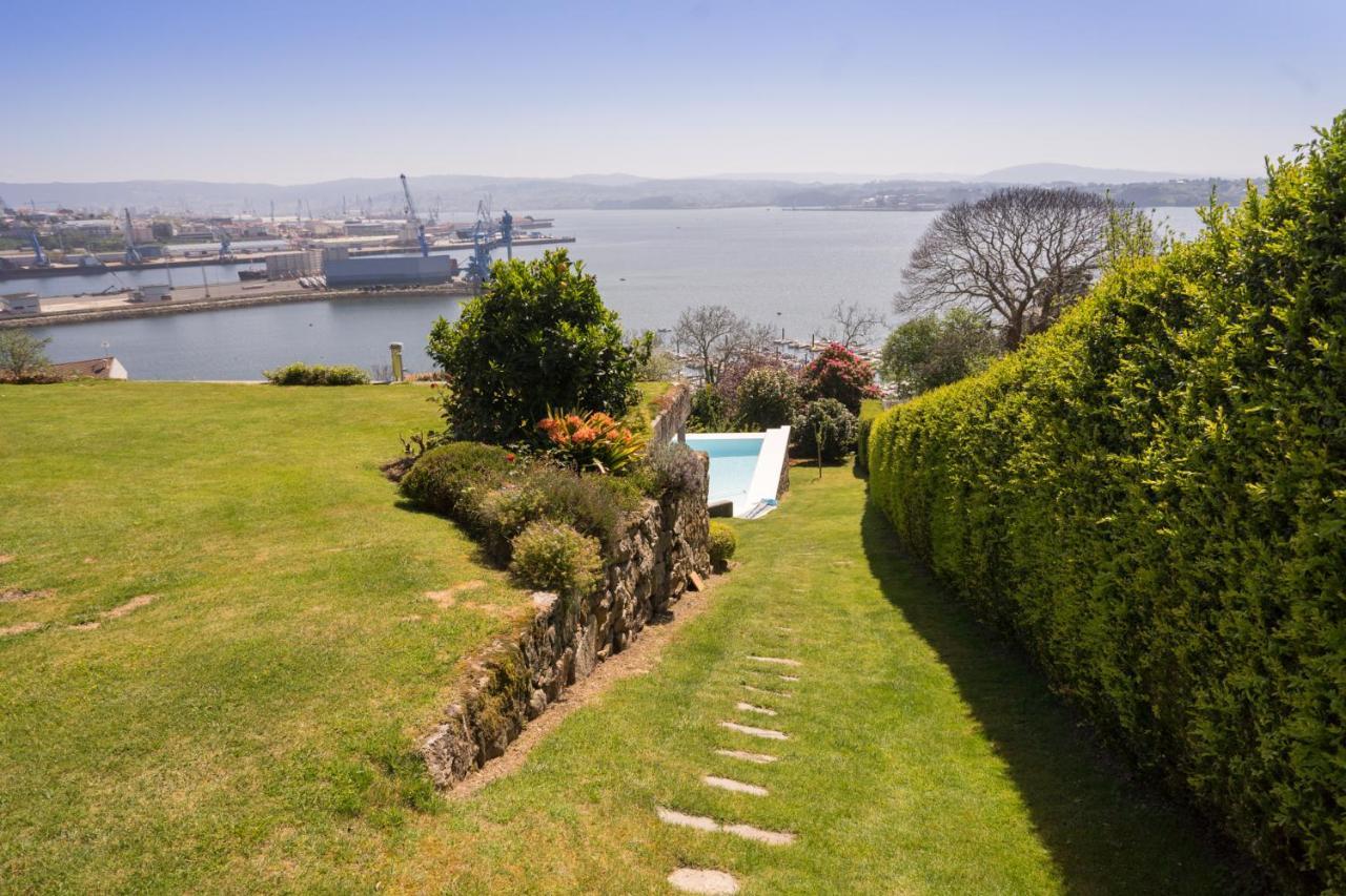 Apartamento Con Piscina Y Excelentes Vistas Ferrol Exterior photo