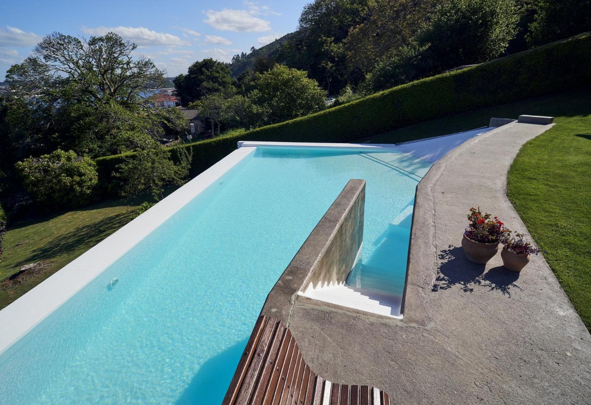 Apartamento Con Piscina Y Excelentes Vistas Ferrol Exterior photo