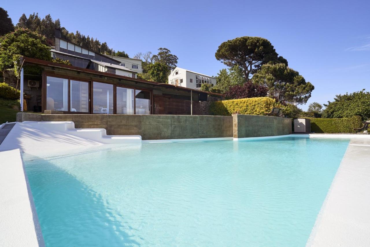 Apartamento Con Piscina Y Excelentes Vistas Ferrol Exterior photo